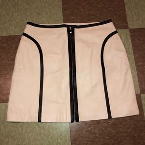 Urban Outfitters Skirts - Margaret godfrey ivory minimalist leather skirt 10 Urban Outfitters Skirts - Margaret godfrey ivory minimalist leather skirt 10